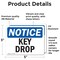 Signmission Key Drop, 5 in W x Rectangle, Vinyl Decal OS-2PACK-NS-D-35-L-13889 - alternate 6